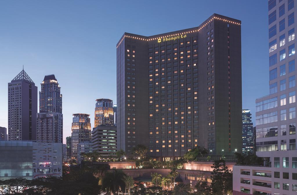 Makati Shangri-La, Manila Makati City Exterior foto
